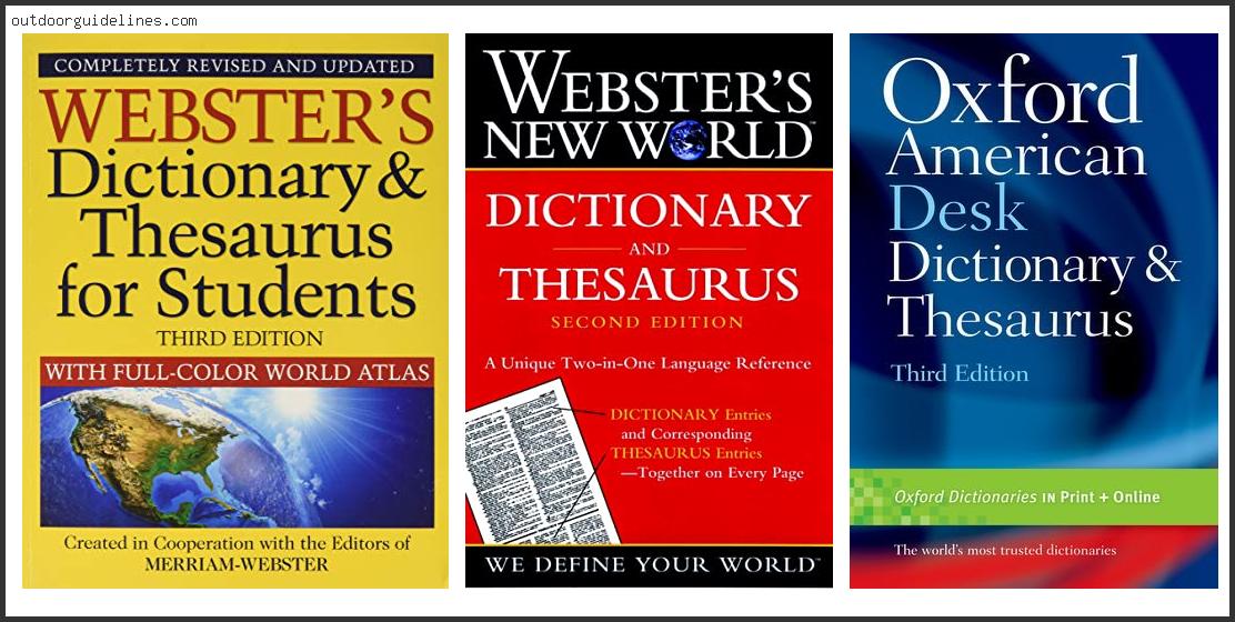 Top 10 Best Dictionary And Thesaurus [ 2022 ]