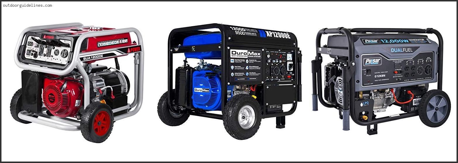 Top 5 Best 12,000 Watt Portable Generator [ 2026 ]