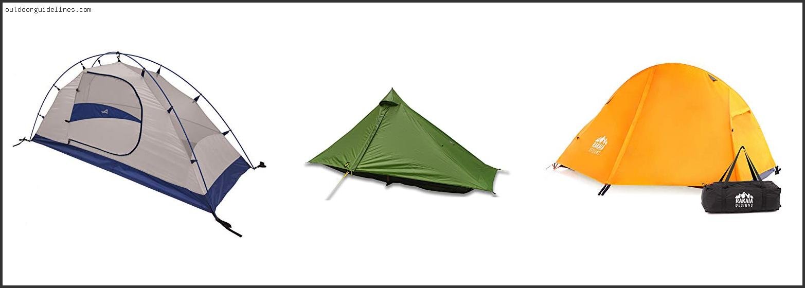 Top 5 Best 1 Person Tent [ 2026 ]