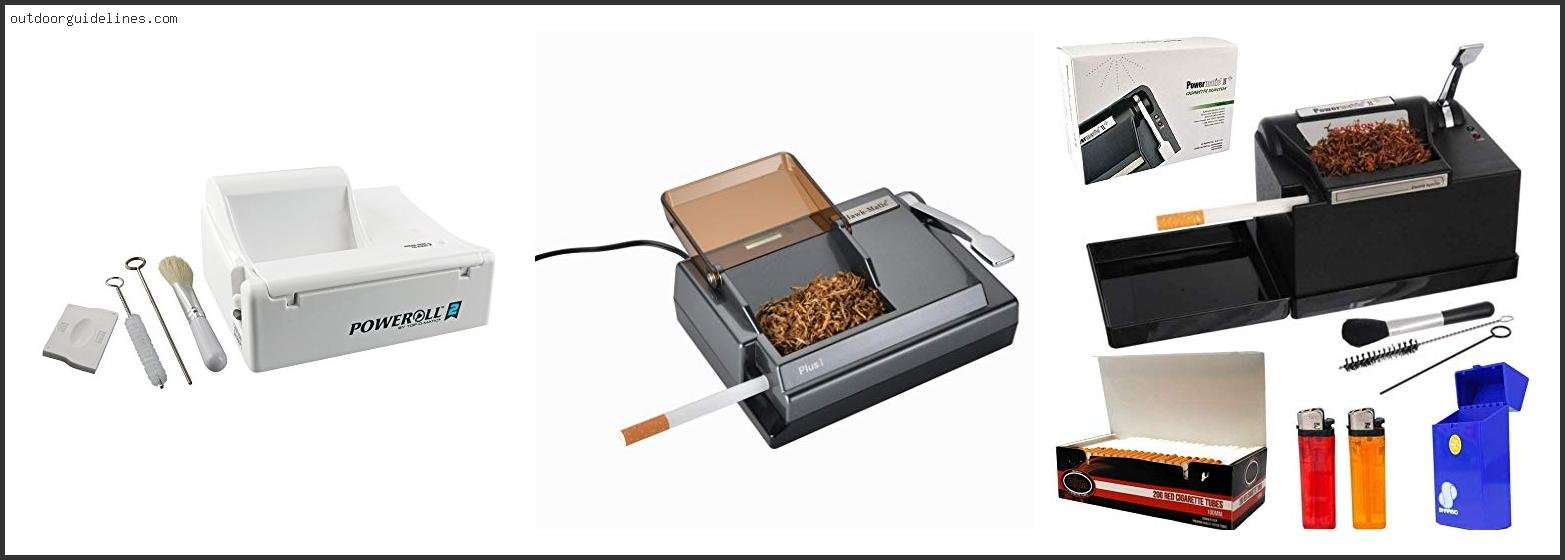 Best Electric Cigarette Rolling Machine Reviews