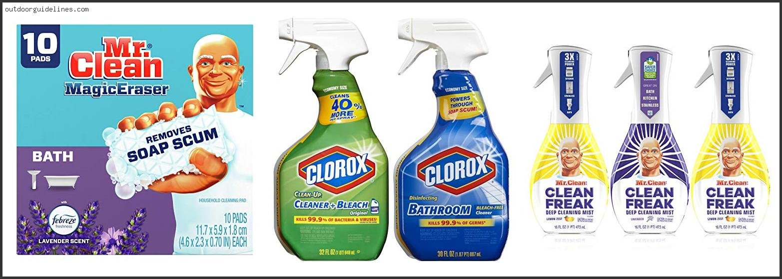 Best Bathroom Cleaner Reviews