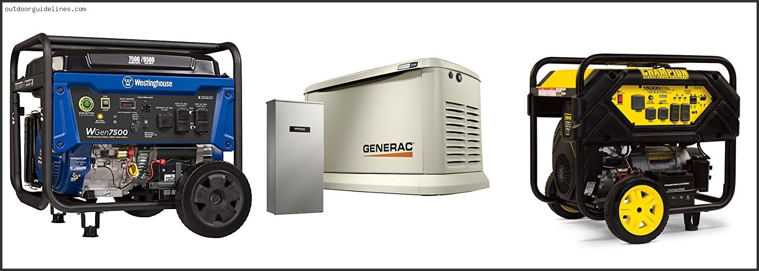 Best Portable Generator For Whole House