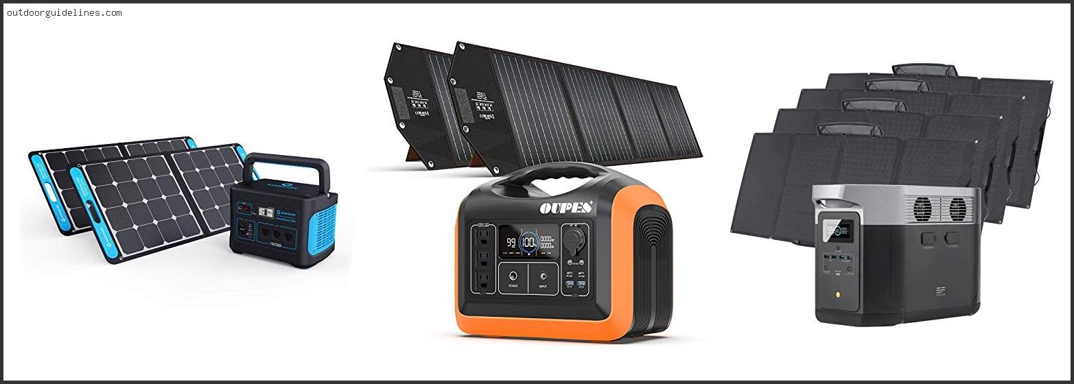 Best Solar Power Generator