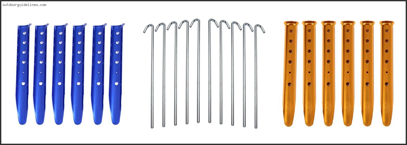 Best Tent Stakes For Sand