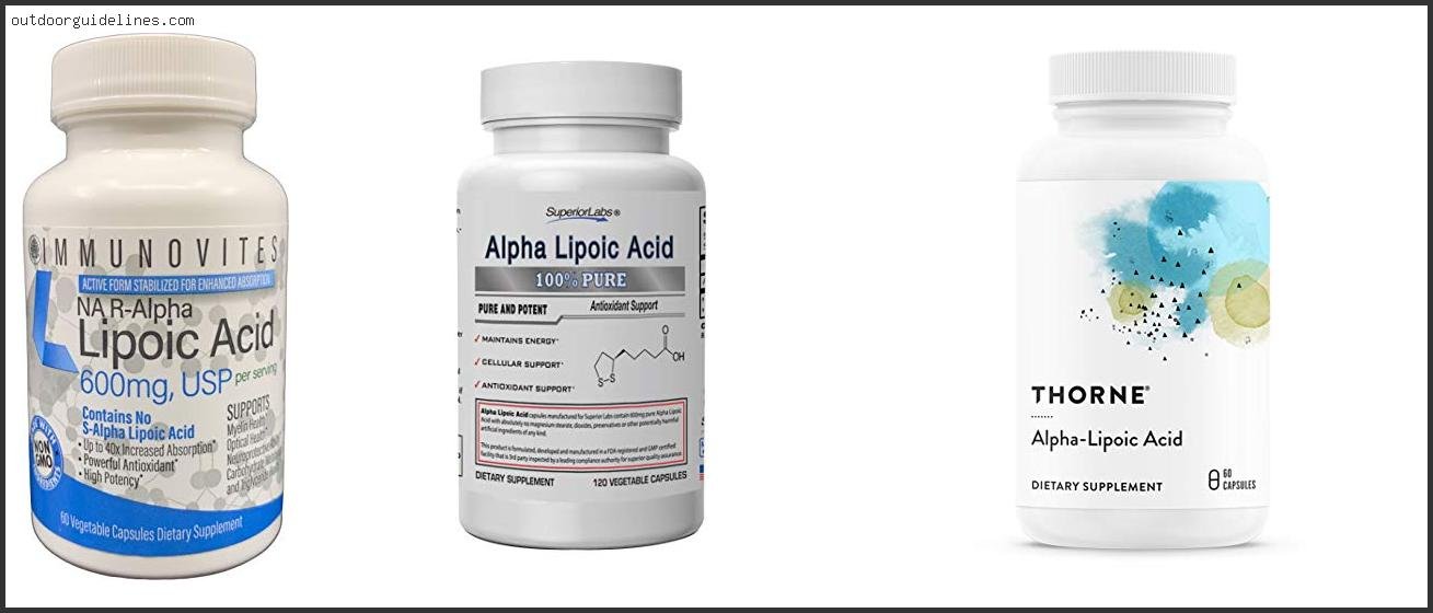 Best Alpha Lipoic Acid Supplement