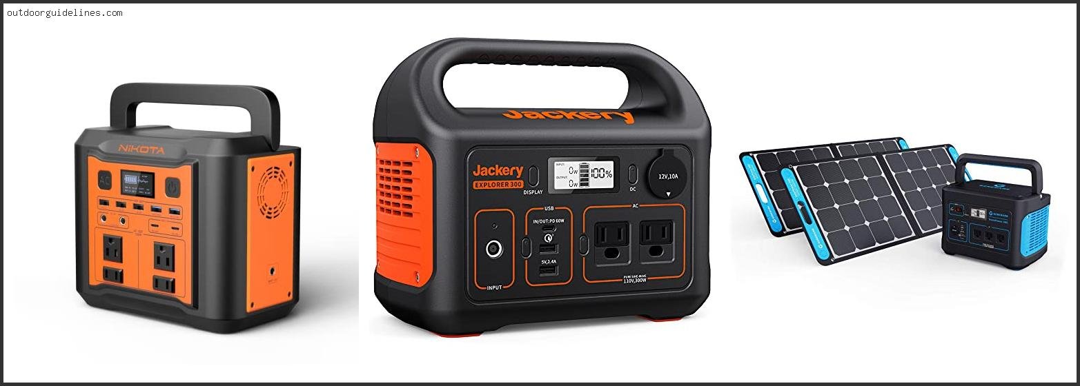 Best Solar Generator For Camping
