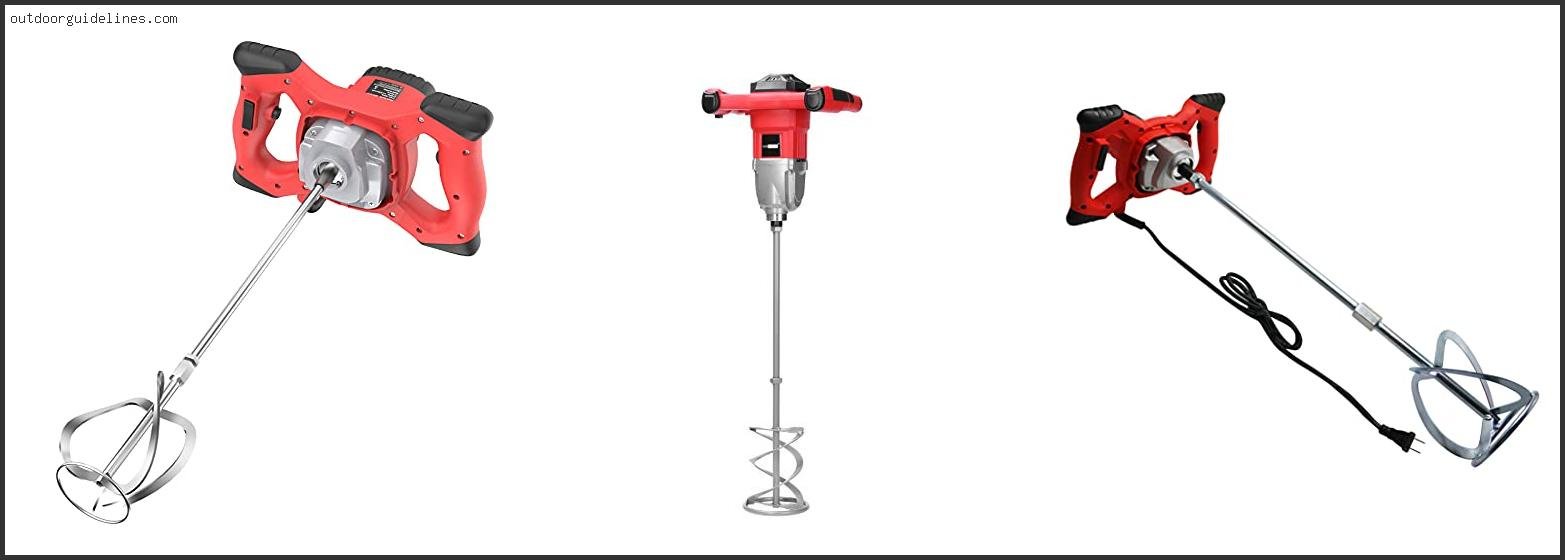 Best Electric Concrete Mixer