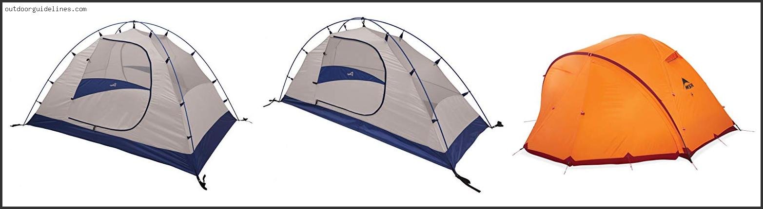 Best Mountaineering Tent