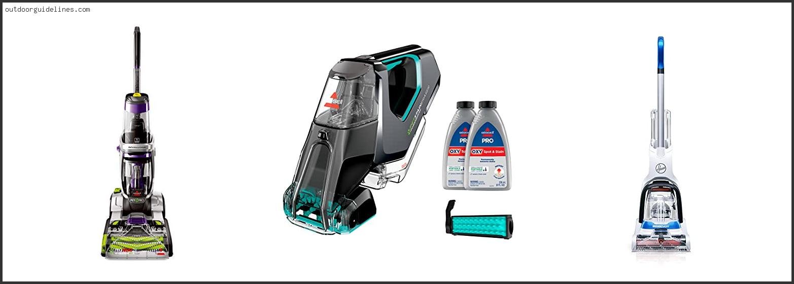 Best Carpet Cleaning Machines For Pets