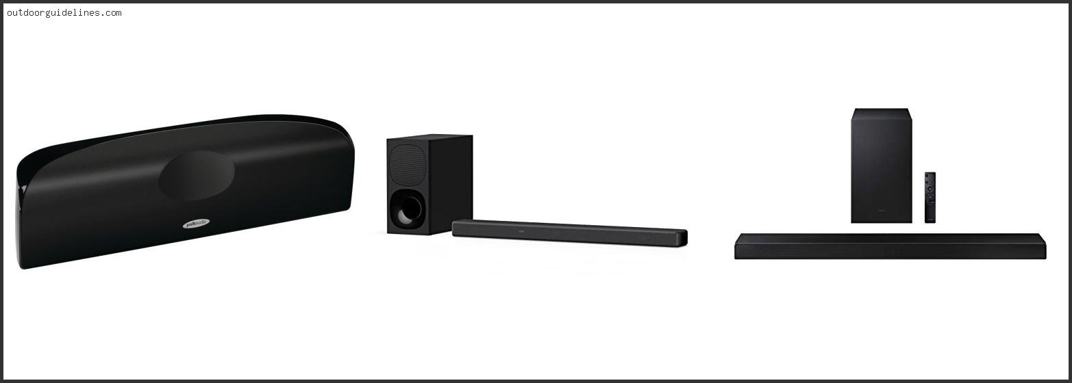 Best Center Channel Sound Bar