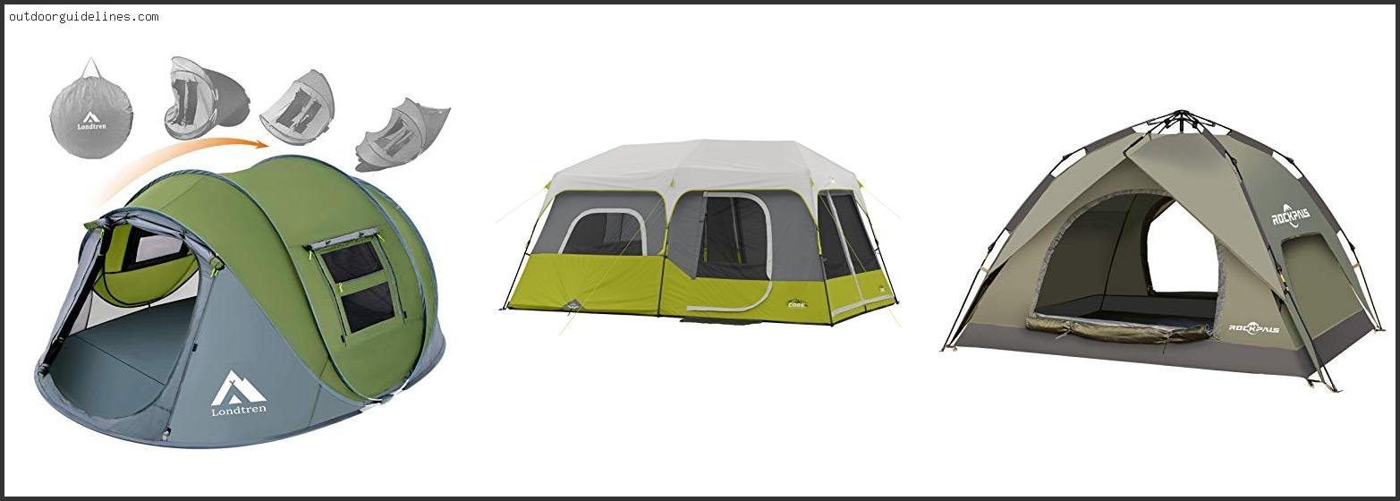 Best Pop Up Tent For Camping