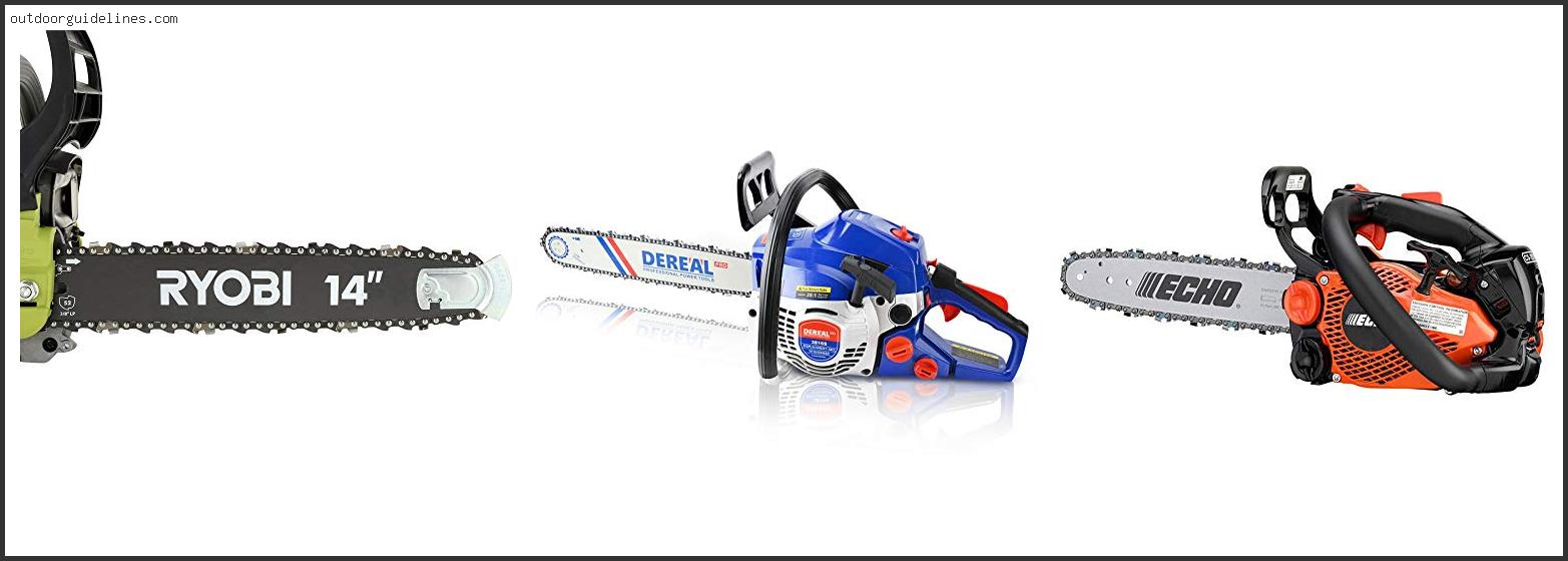 Top 10 Best 14 Inch Gas Chainsaw [ 2026 ]
