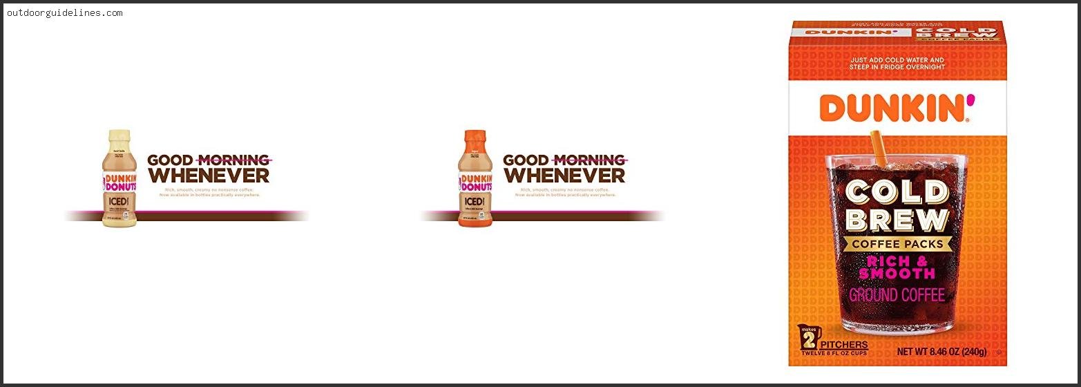 Best Dunkin Iced Coffee