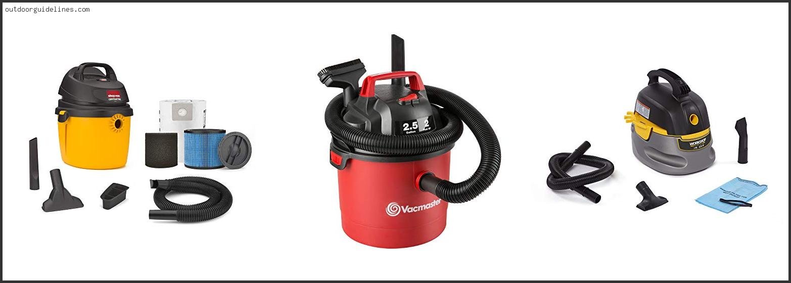 Best 2.5 Gallon Shop Vac