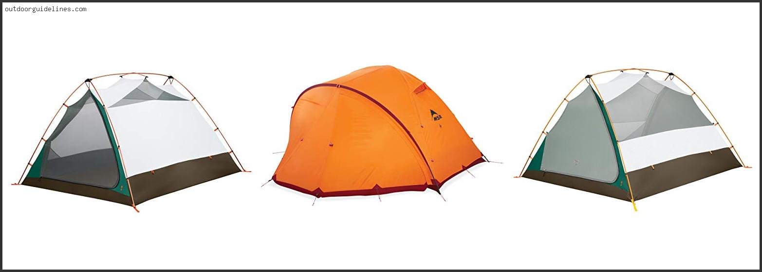 Best 4 Person Backpacking Tent