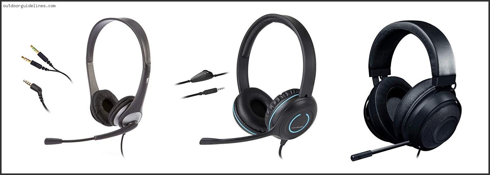 Best 3.5 Mm Headset With Microphone