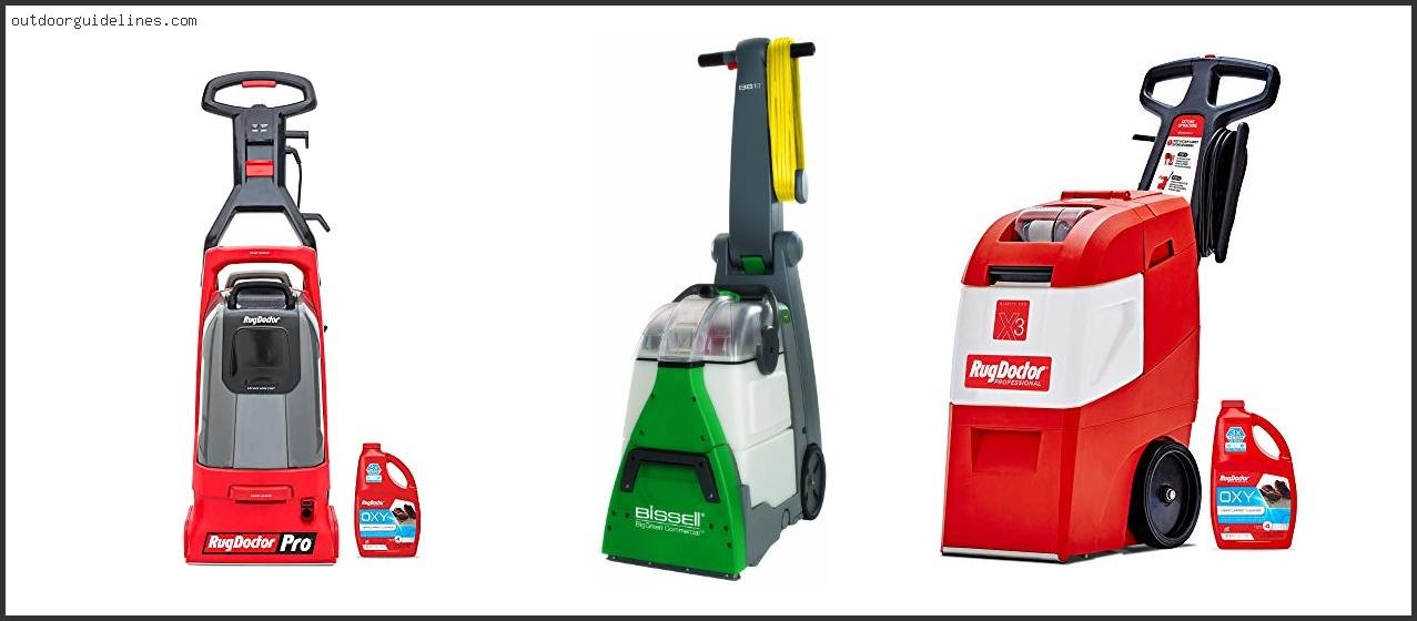 Best Carpet Cleaning Machines Reviews