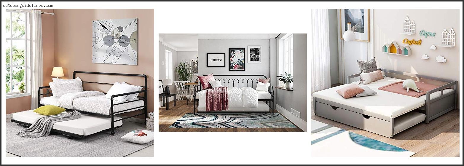 Top 10 Best Daybed With Pop Up Trundle [ 2025 ]