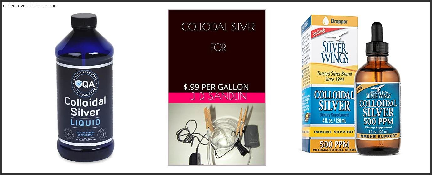 Best Colloidal Silver Supplements