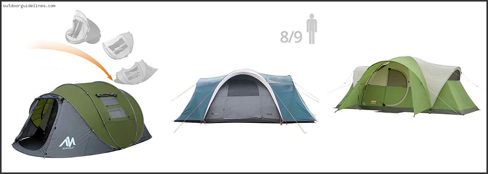 Best 6 To 8 Person Tent