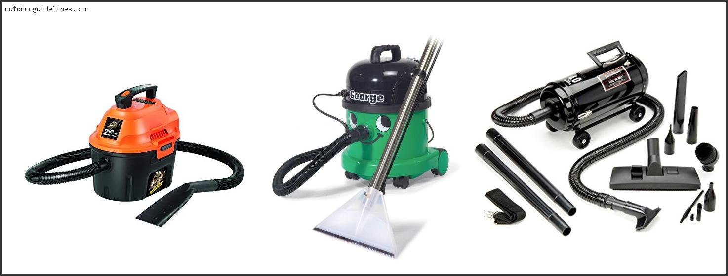 Best Vacuum Cleaner For Car Detailing
