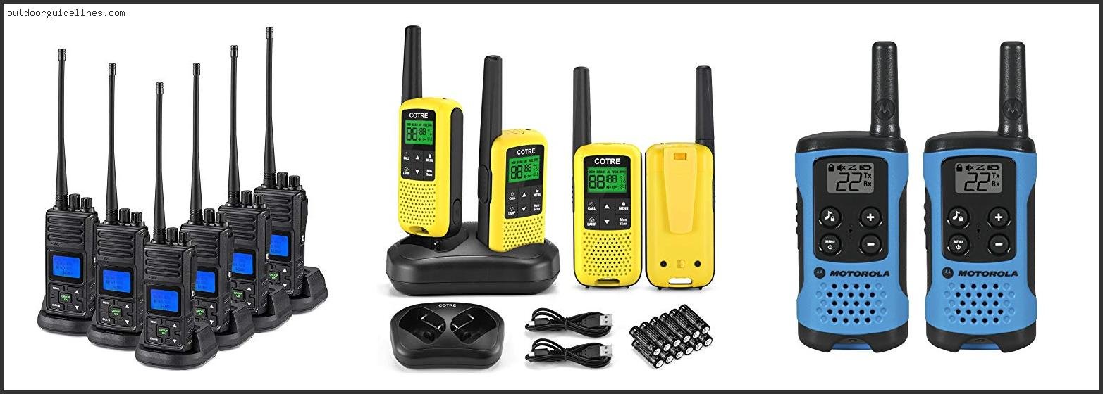 Best 50 Mile Range Walkie Talkie