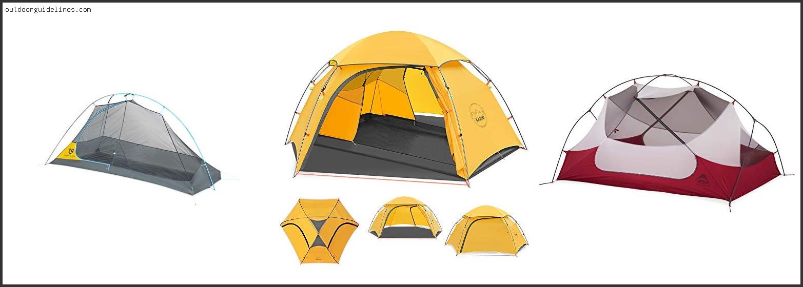Best Backpacking Tent For 2