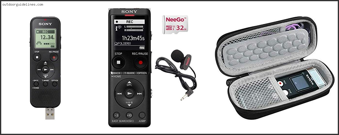 Best Digital Voice Recorder For Lectures