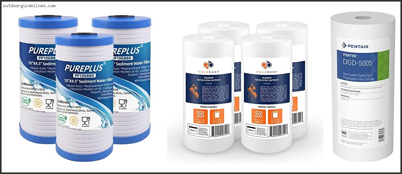 Best 4.5x10 Water Filter Cartridge