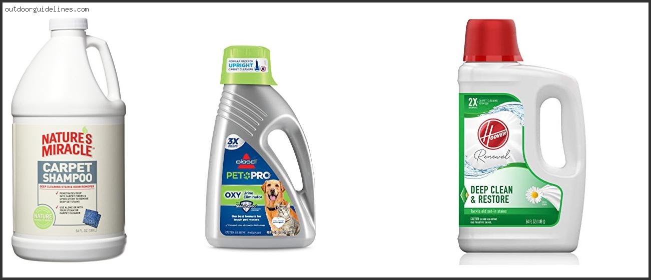 Top 10 Best Carpet Cleaning Solution For Machines [ 2025 ]